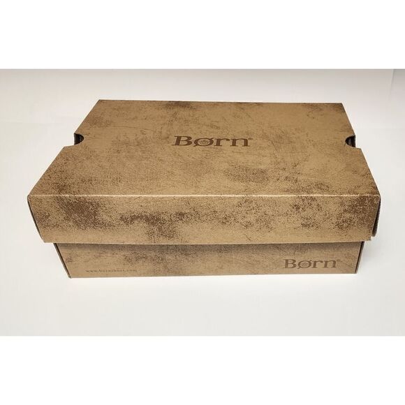 Born Tansey Wedge Slide Sandal Shoes Color White Size 8M - Picture 9 of 12